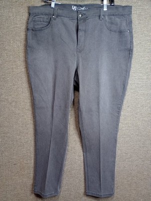 DG2  Stretchy Gray Jeans Size 20W 70% Cotton 2% Spandex