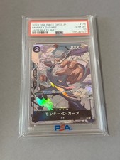 2022 One Piece CCG Monkey D Garp Alternate Art Holo PSA 10 GEM MINT 115 OP02115