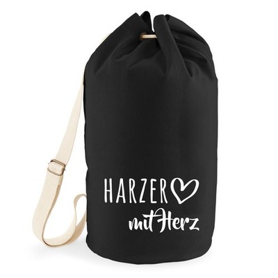 Seesack Harzer mit Herz Geschenkidee Harzer Geschenk Präsent Mitbringsel Souveni