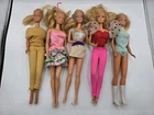 Vintage Mattel Barbie Dolls Lot Of 5