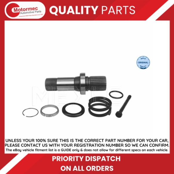 Front MEYLE GERMANY 100 498 0243 Stub Shaft, differential for VW - Image 9