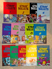 "Stray Bullets" Issues #1 - #14 David Lapham 1993 NM
