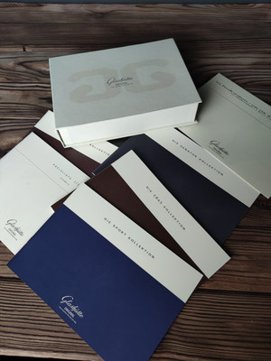 Rare Glashutte Original Watch Book Catalog. Lot 1