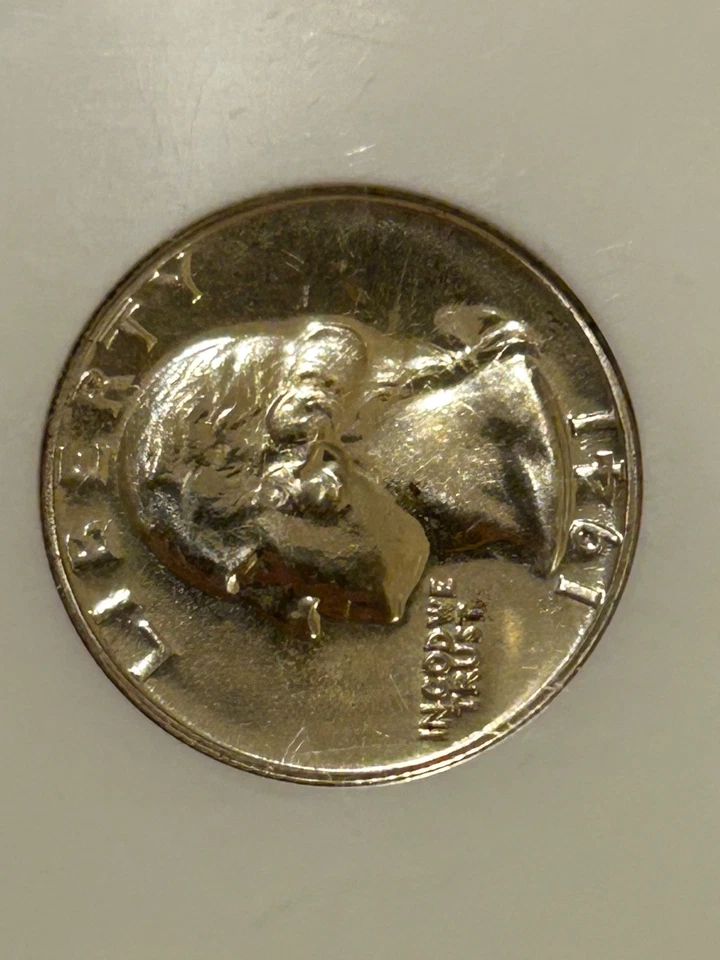 1941 P Proof Washington Silver Quarter NGC PF65 Old Fatty Holder Mintage 15,287 - Image 3 of 4