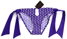 LA SENZA Bikini Bottoms UK 8 PURPLE BNWT