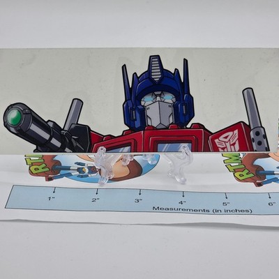 The BAM Box Optimus Prime Peeker Sticker by Artist Birdy