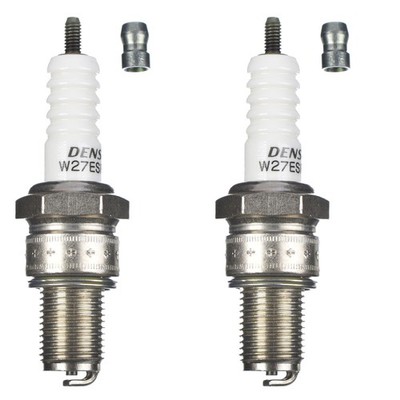 DENSO Zündkerze W27ESR-U 2er (für: Gilera DNA 50 (Hengtong Bremse) C27 00-05 )