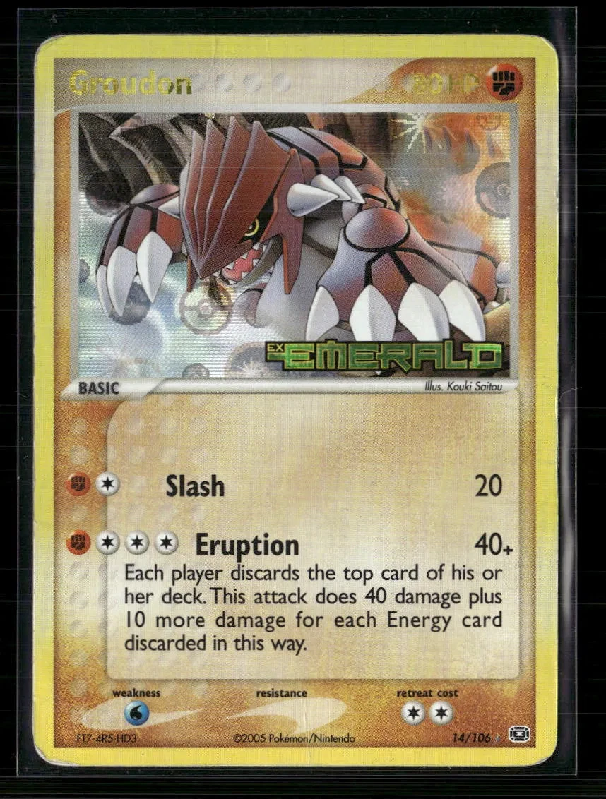 Groudon Ex for sale | eBay
