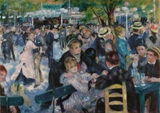 Renoir Dance Party Wall Art Poster - Impressionist Decor Home Decor