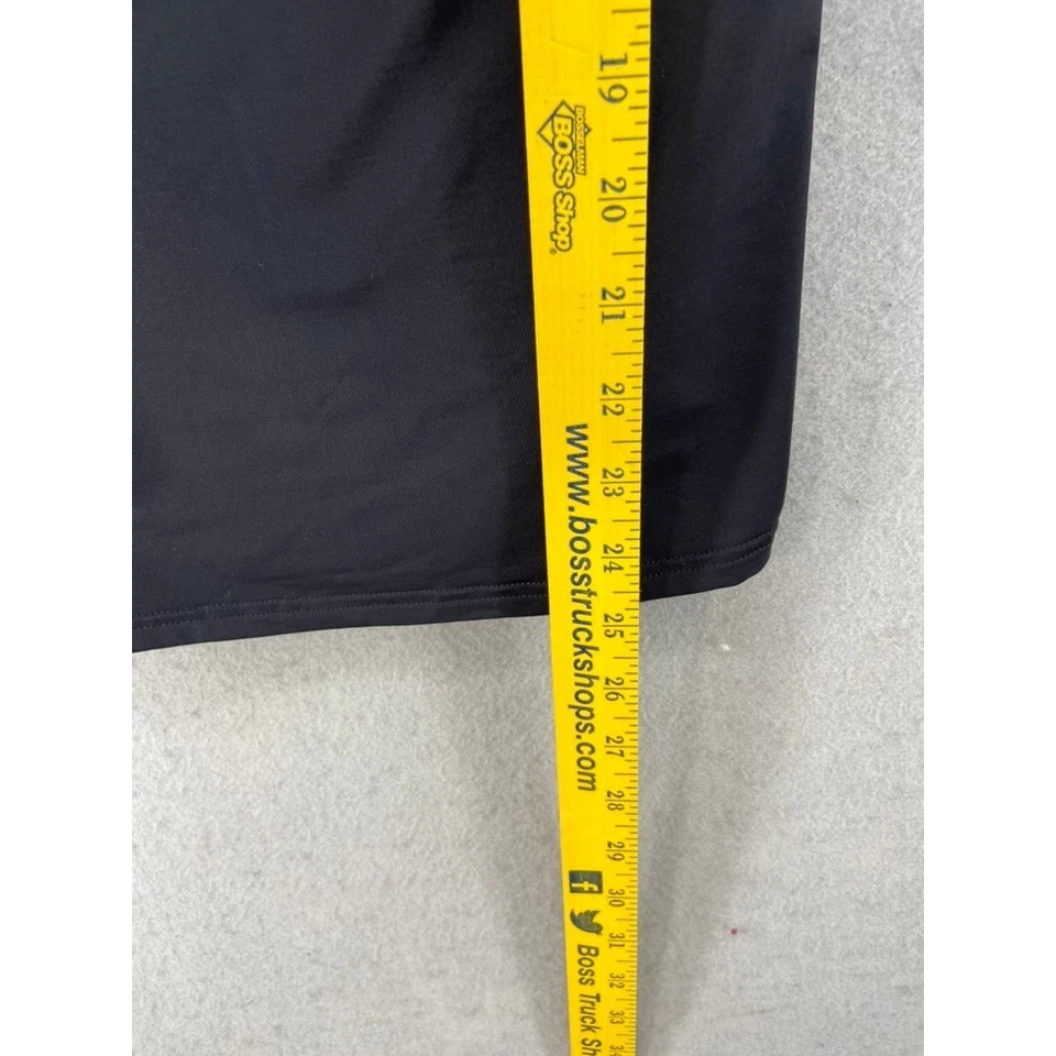 Top de baño Lands End talla 14 negro Tankini correas ajustables sujetador incorporado talla 14 Foto 3 de 4