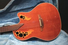 Ovation USA 6868 Elite Standard 1994 Used Rosewood FB Autumn Burst w/Hard Case