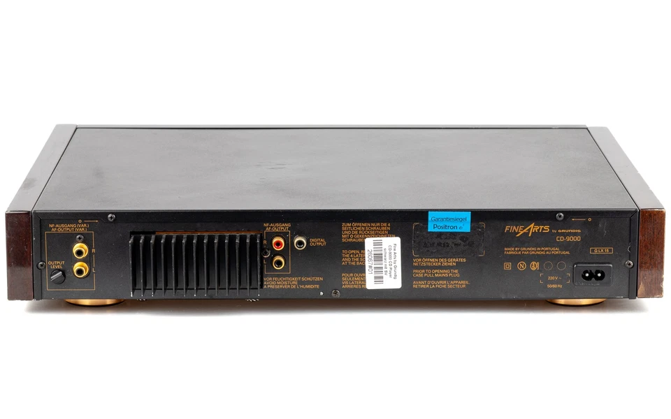 Grundig FineArts CD-9000 CD Player Holzseiten / CDM-2 / gewartet 1 Jahr Garantie - Bild 4 von 4
