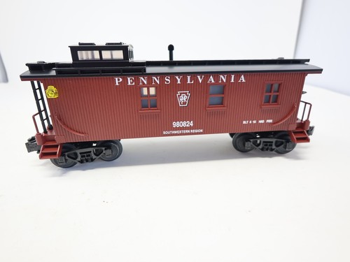 USED MTH Rail King 30-7715 O, Semi-Scale Caboose, Pennsylvania #980824 READ - Picture 2 of 8