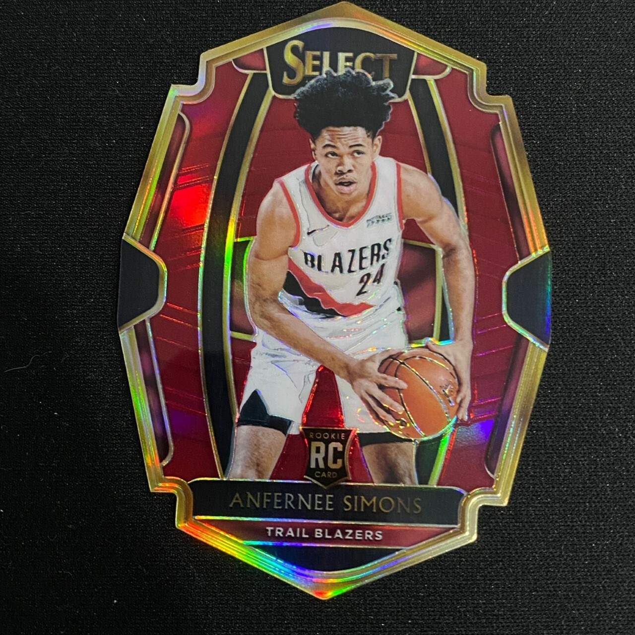 2018-19 Anfernee Simons Select RC Maroon #136 /175 Portland Trailblazers