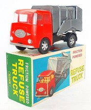 ACME Hong Kong 1:32 British ERF GARBAGE WASTE TRUCK Friction Plastic 19cm MIB 70
