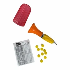 Yahtzee Mini Game Pen 2002 Hasbro #12011 NEW Travel Yahtzee