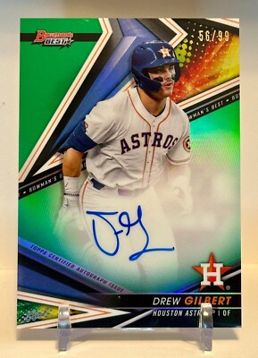 2022 Bowman's Best - Best of 2022 Autographs #B22-DGI Drew Gilbert (AU, RC)
