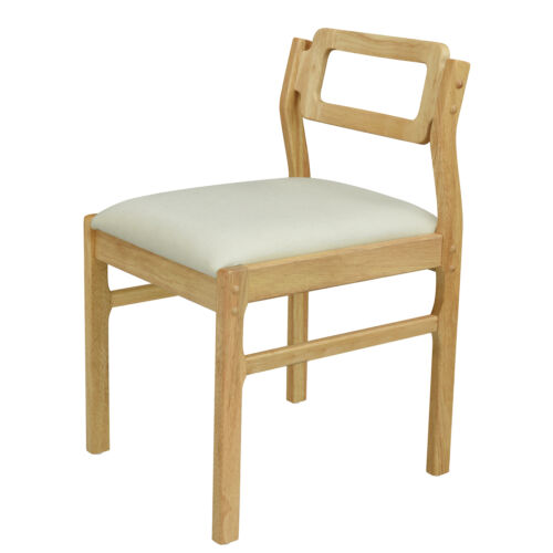 5Pieces 47.2"Extendable Square Dining Table Set Two Drop Leaves 4 Chairs Natural - Picture 15 of 20
