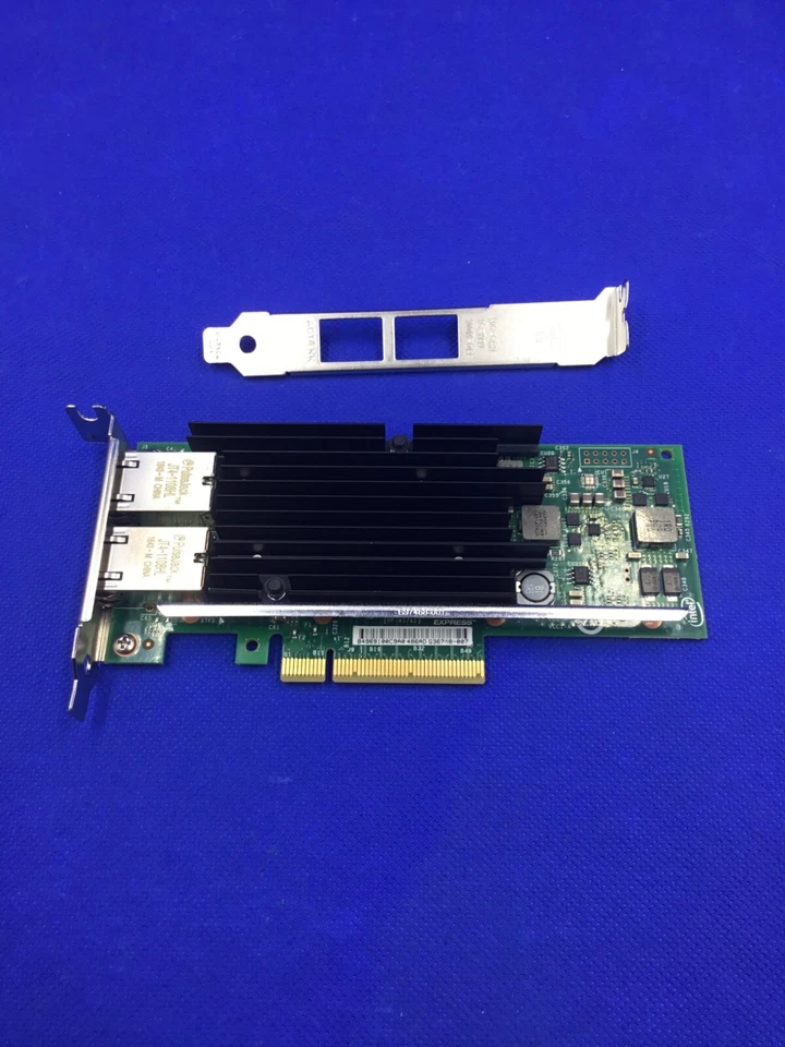 X540T2BLK ORIGINAL INTEL 10Gb X540-T2  DUAL PORT NIC NETWORK ADAPTER X540T2BLK - Image 4 of 4