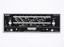 ORIGINAL VINTAGE HACKER HERALD RP35 TRANSISTOR RADIO DIAL  			