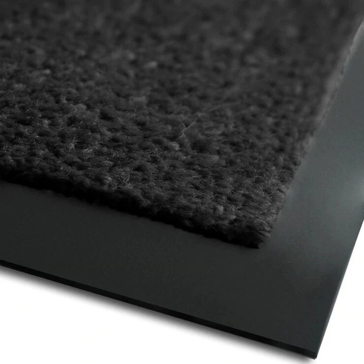 Schmutzfangmatte Türmatte Türvorleger MONOCHROM SCHWARZ Fußmatte Schmutzmatte - Bild 2 von 4