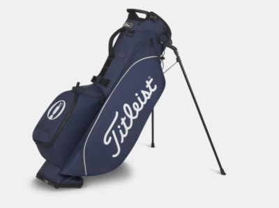 【K】Titleist ゴルフバッグ ネイビー New 2025 Titleist Golf The Open Players 4 Stand Bag British Open