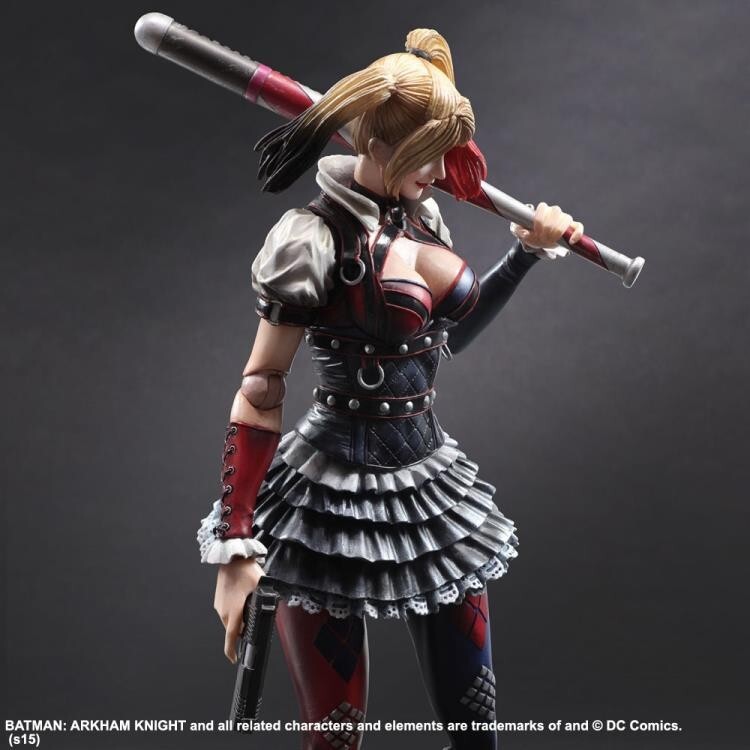 Square Enix Play Arts Kai Harley Quinn Batman: Arkham Knight No. 4
