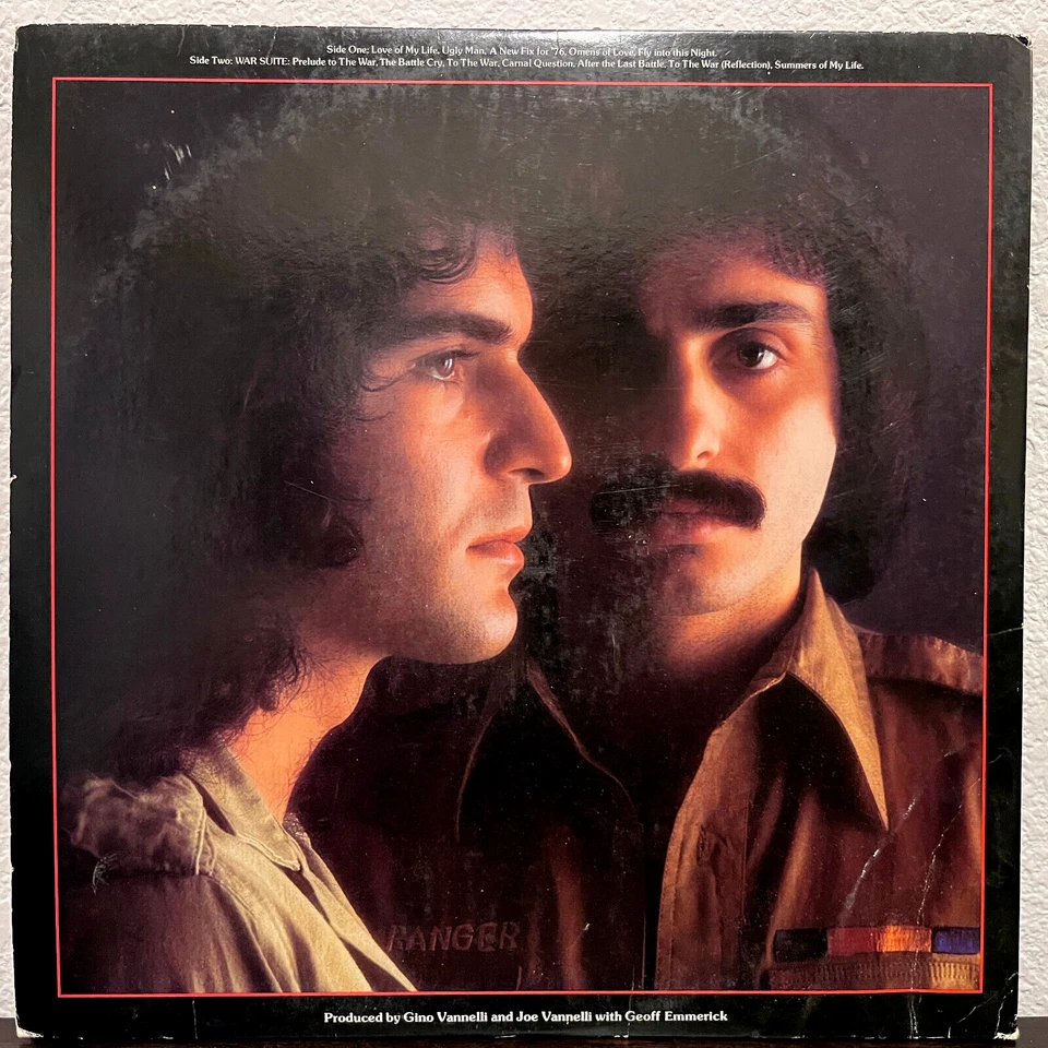 GINO VANNELLI - The Gist Of the Gemini (A&M) - 12" Vinyl Record LP - VG - Image 2 of 4