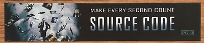   Source Code (2011) - Version 2 - Double-Sided - Movie Theater Mylar 5x25
