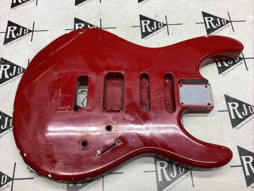 80’s Washburn Japan G-5V Electric Guitar Body Red - Afbeelding 1 van 14