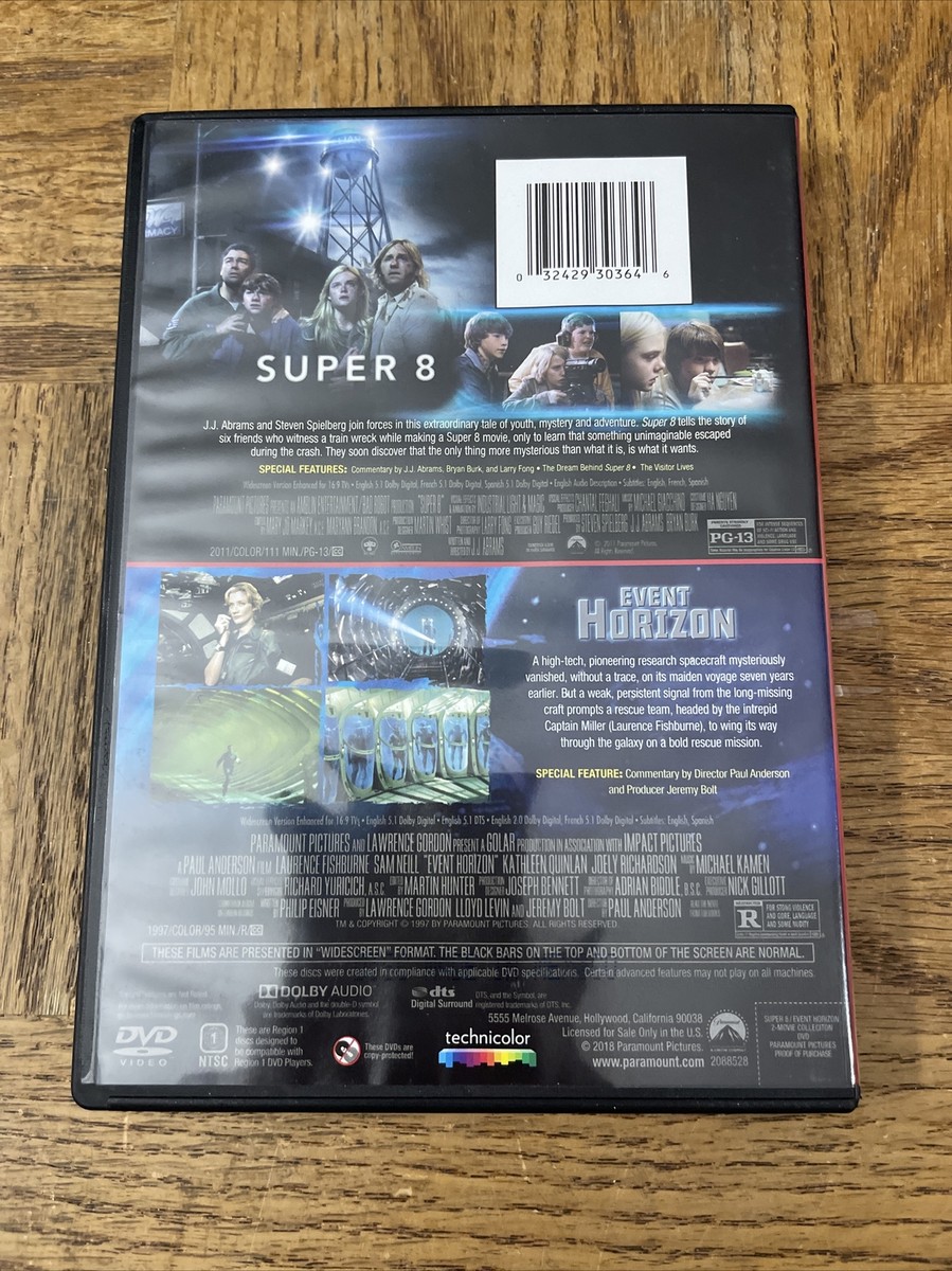 Super 8/Event Horizon DVD | eBay