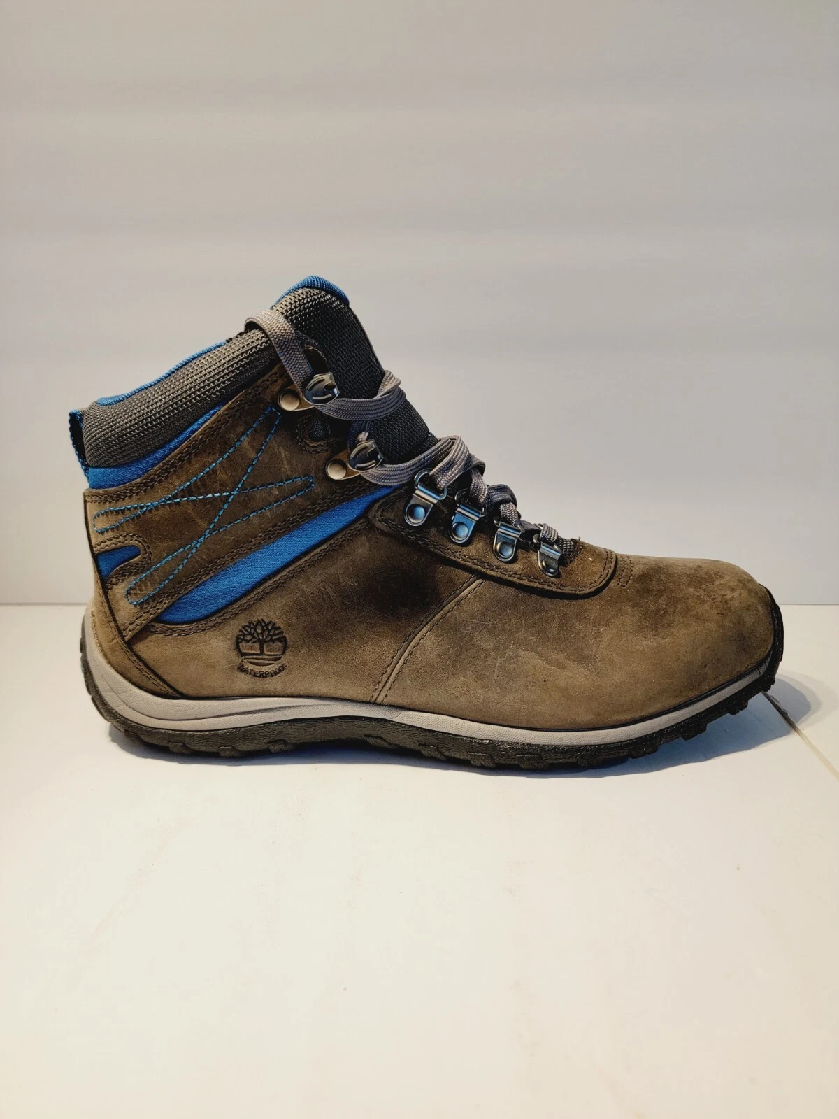 Stivali da donna Timberland's grigi blu A2J1B taglia 9 5 A7149