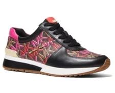  Michael Kors Allie Sig Semi Lux Sneakers Brown Multi 