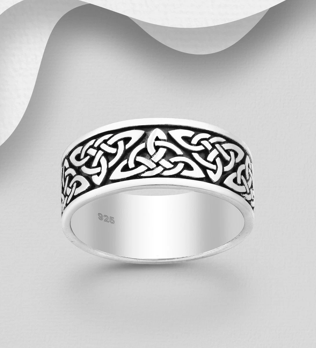 Celtic band rings deals