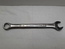Vintage Craftsman Tools 44697 VA Series SAE Combination Wrench 5/8" Made in USA