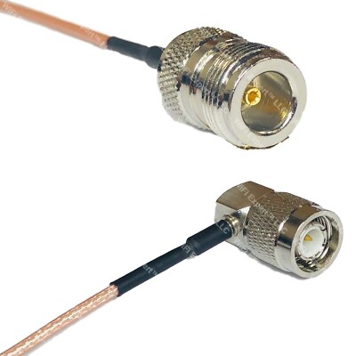 RG316 N FEMALE to TNC Male Angle RF Cable Rapid-SHIP LOT