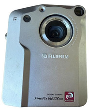 FUJIFILM FinePix 6800Z Silver Digital Camera 3.5MP 3x Zoom From JAPAN
