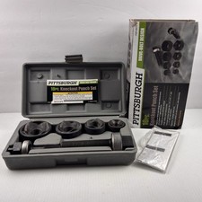 PITTSBURGH 10pc Knockout Punch Set with Case -Drive Bolt Design- Model #60575