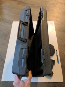 Sega Saturn Console Blockbuster Rental Case / Vintage 90s System Travel Case 