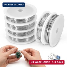 Jewelry Making Wire Set, 304 Stainless Steel Beading Wire 18/20/22/24/26/28 Gaug