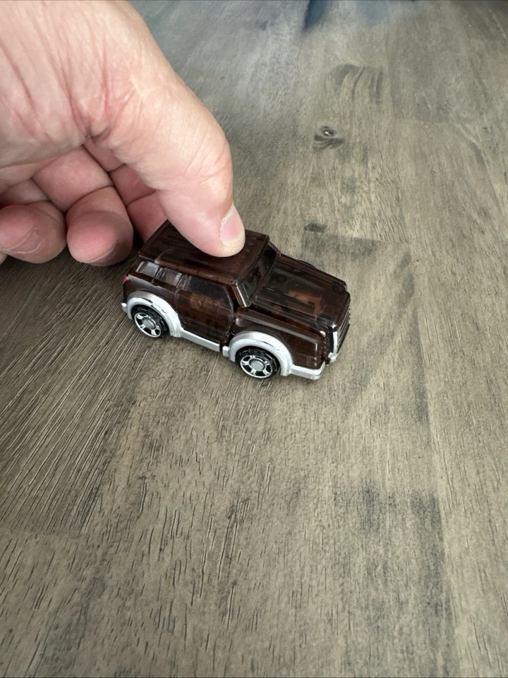 Mattel Turning Mecard Prince Kong Brown Transforming Robot Toy Car Figure - Image 4 of 4