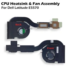New Dell OEM Latitude E5570 CPU Heatsink and Fan Assembly For H-Type CPU 4CN35