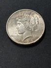 1924 Peace Silver Dollar $1 - 90% Silver - High Melt Value - (Obv Scratch)