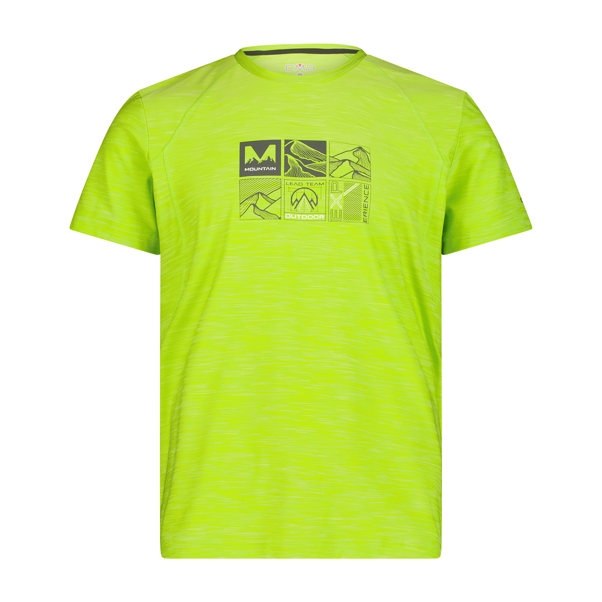Cmp Herren Vert Bedrucktes Dehnbare Shirt - Bild 2