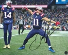 Julian Edelman Autographed Signed New England Patriots 8x10 Photo COA/Hologram