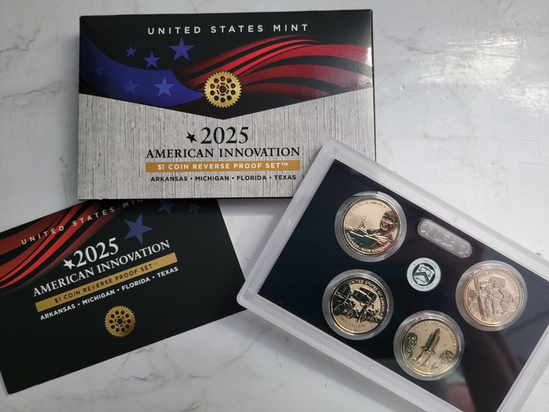 2025-S American Innovation $1 Coin Reverse Proof Set