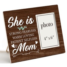 Best Mom Gifts Wood Picture Frame, Mother Gifts From Daughter Son, Mom Gifts ...