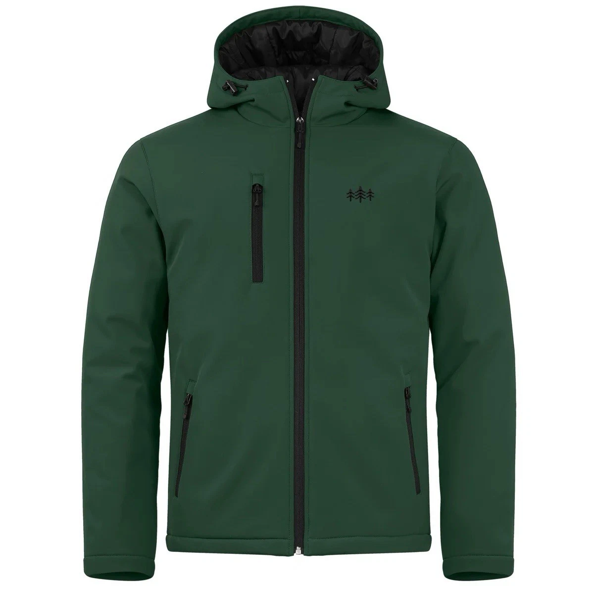 TRIPINE ALPINE GREEN - RAINIER INSULATED SOFTSHELL JACKET