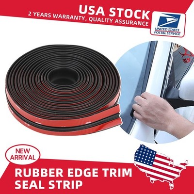 T-Shape Auto Rubber Car Windshield Roof Seal ,10Ft Noise Insulation Rubber Strip