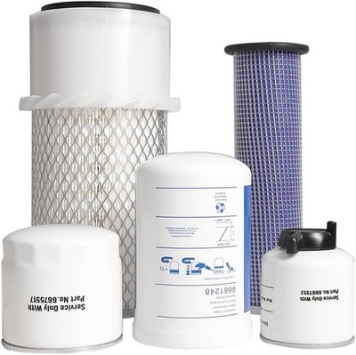 Air&Oil Filter & Skid Steer Filters kit For Bobcat 763 T140 T180 T190 Skid Steer